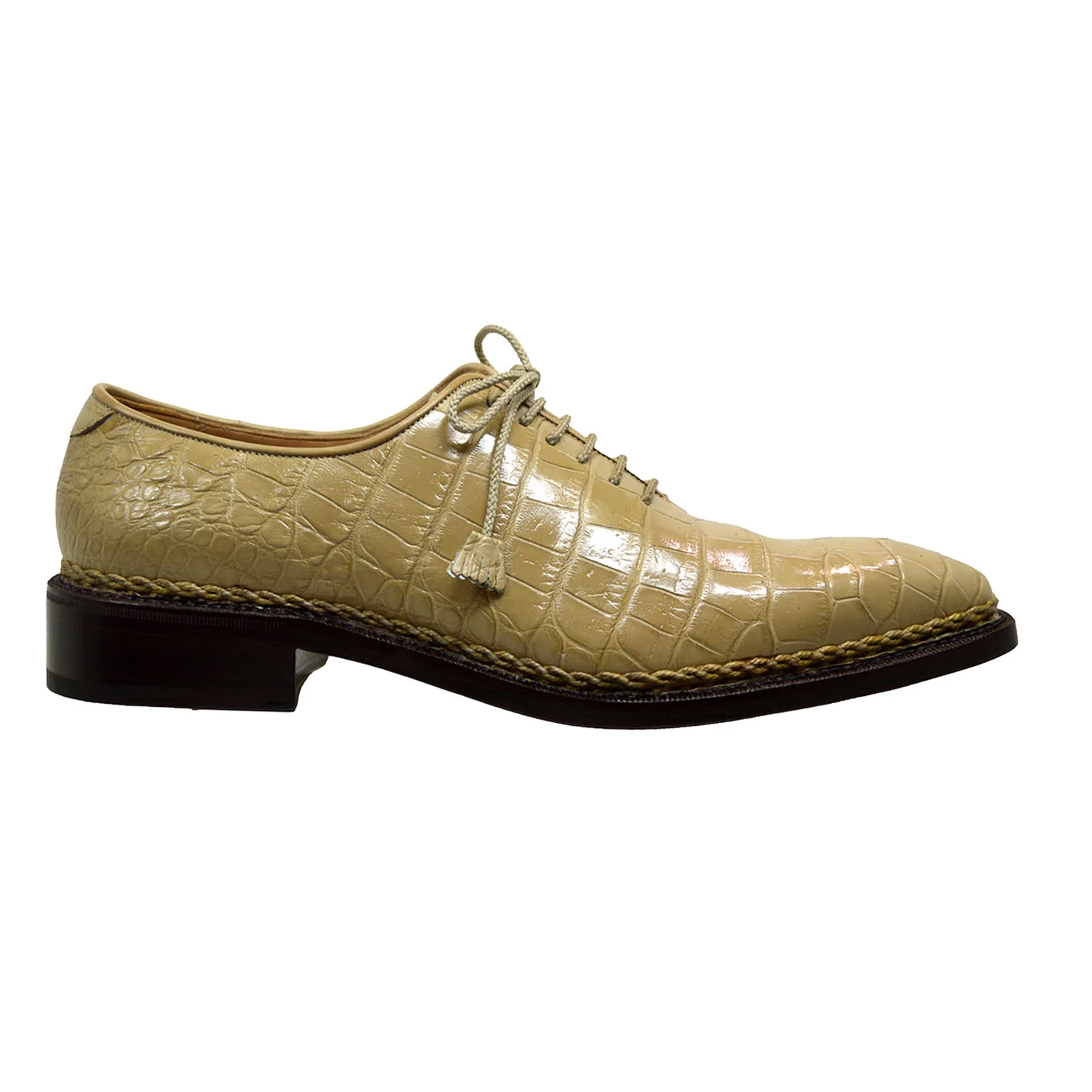 Caporicci 1400 Baby Alligator Lace Up - Image 9