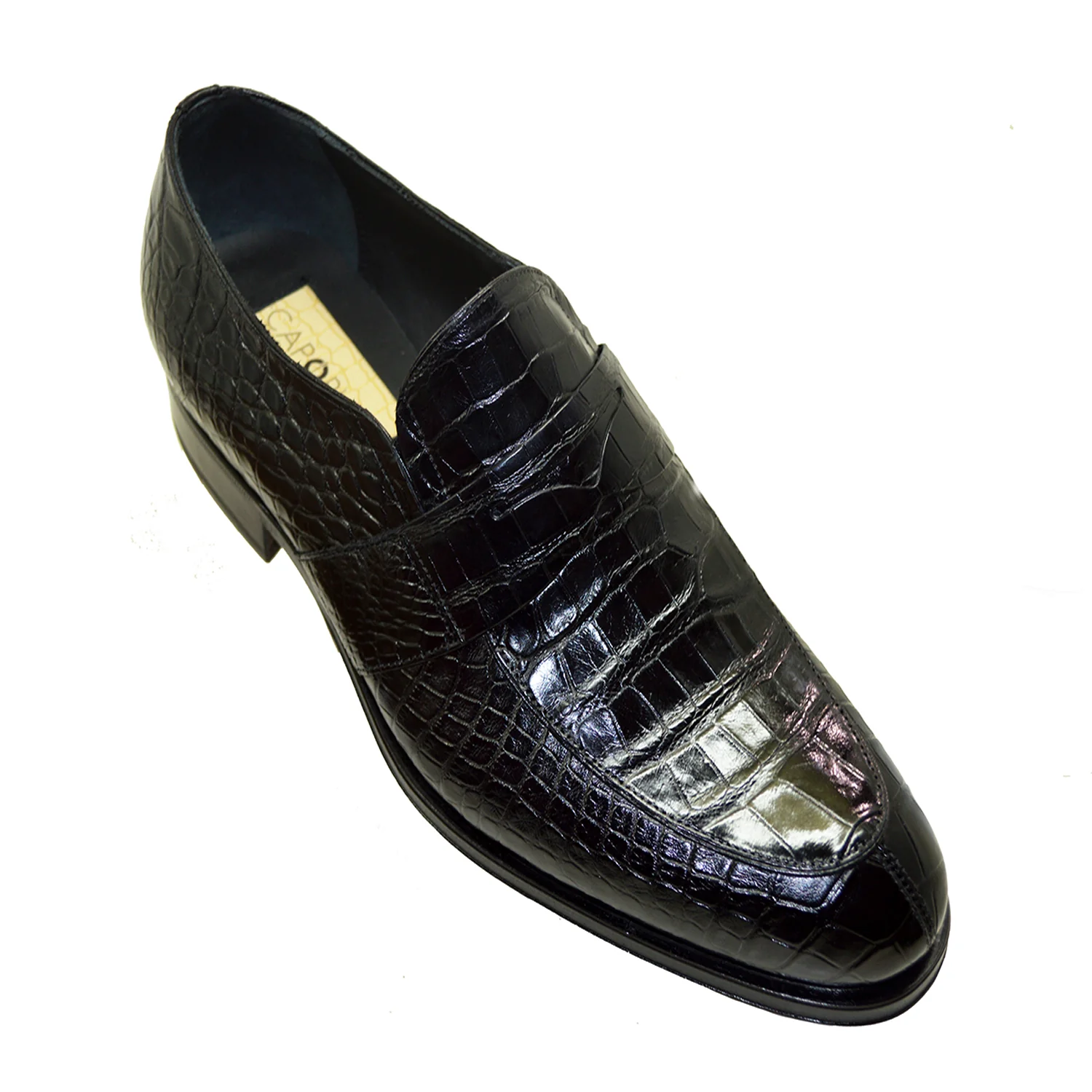 Caporicci 3321 Baby Alligator Loafer - Image 4