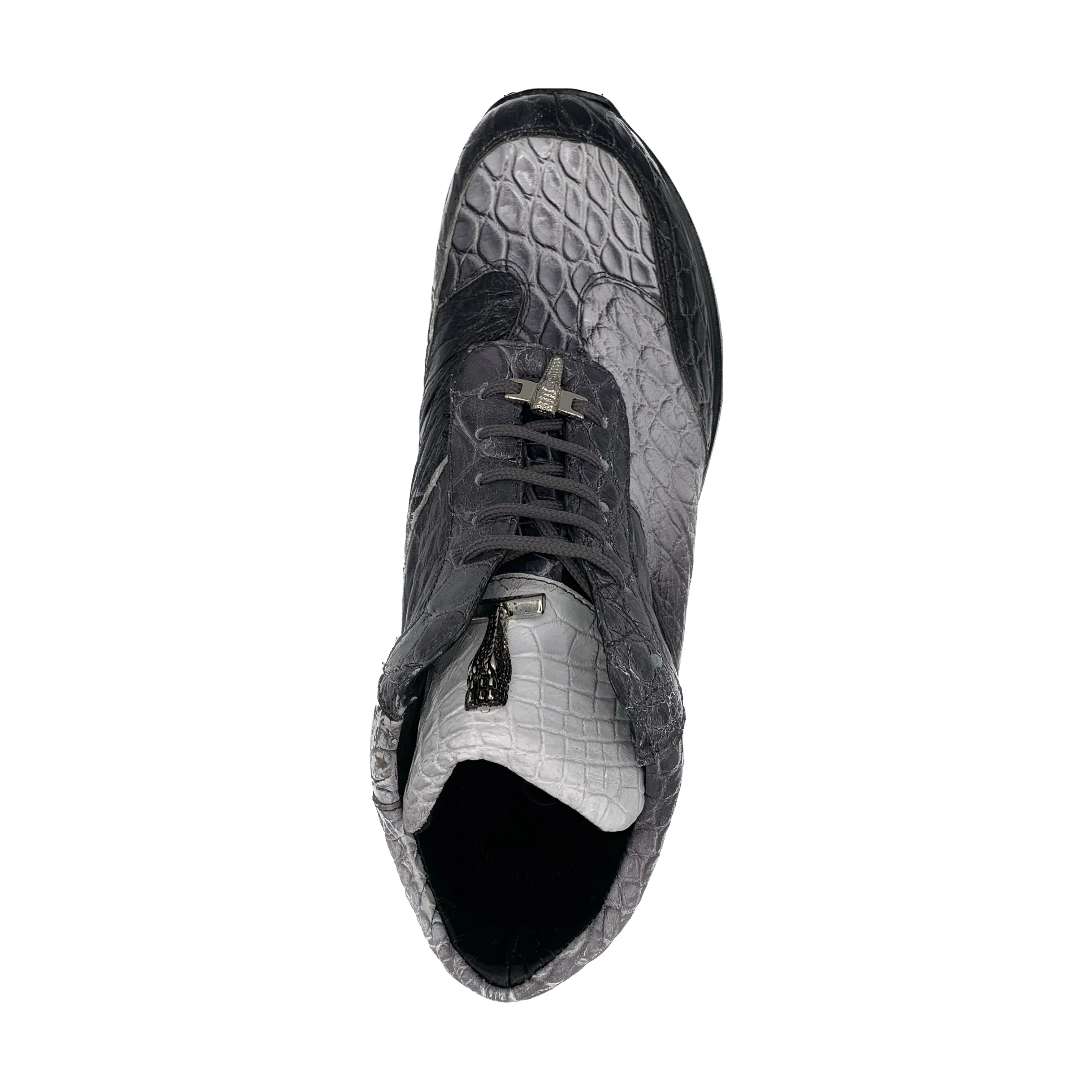 Mauri 8510 FC Multi Color Grey Fade Hi Top Sneaker - Image 4