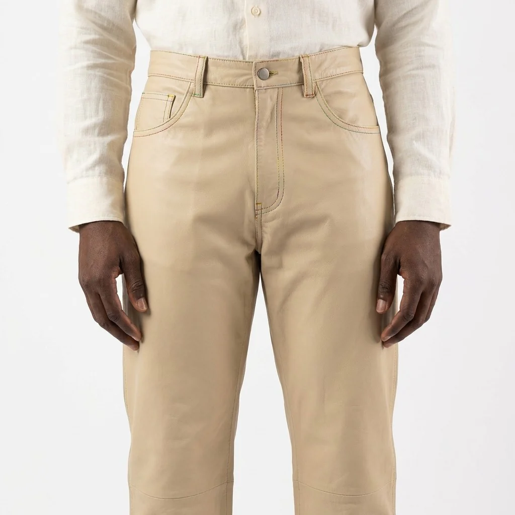 Missani 100% Leather Pants Last Pair - Image 3