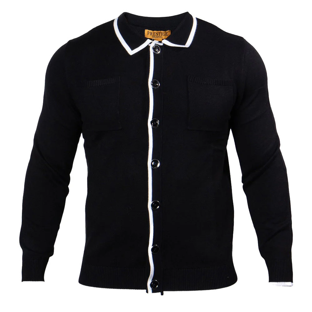 Prestige Long Sleeve Button Up Cardigan 554 - Image 2