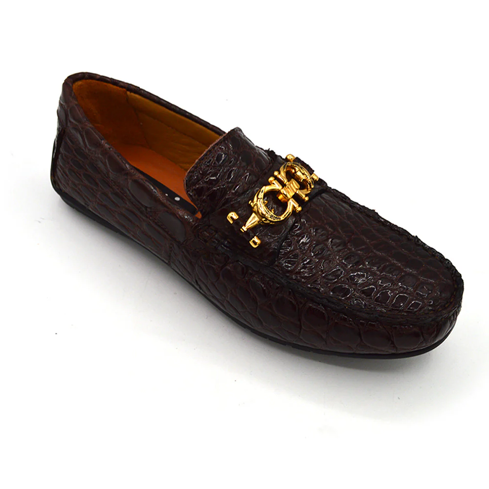 Mauri 3517 Alligator Driving Shoes - Image 12