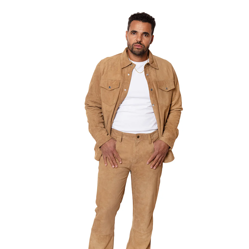 Jakewood Suede Pants - Image 3