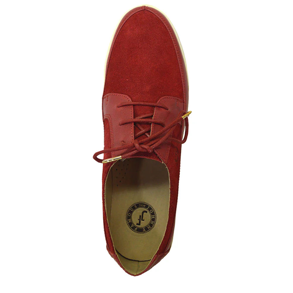 Johnny Famous B-Style Park West Low Red Casual - Image 3