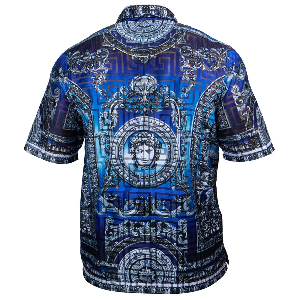 Prestige Lace Button Up Shirt 300 - Image 3
