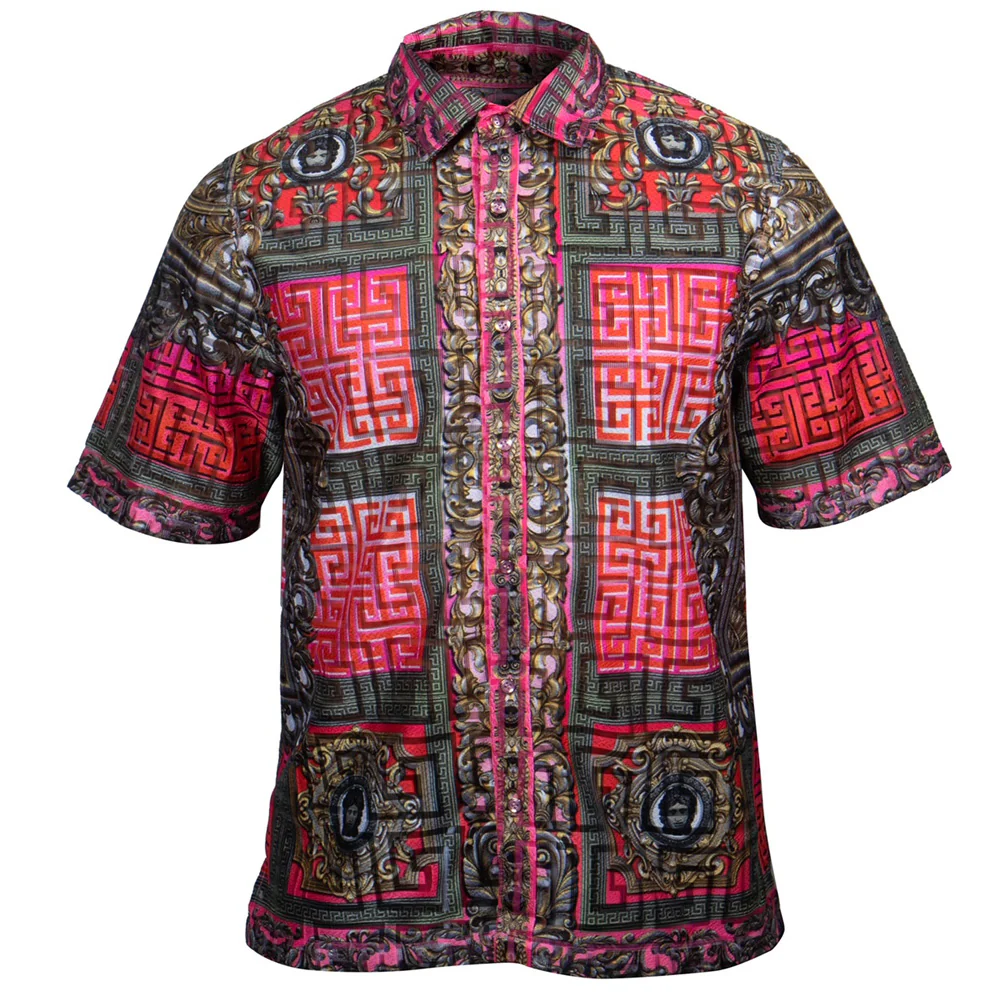 Prestige Lace Button Up Shirt 300 - Image 4
