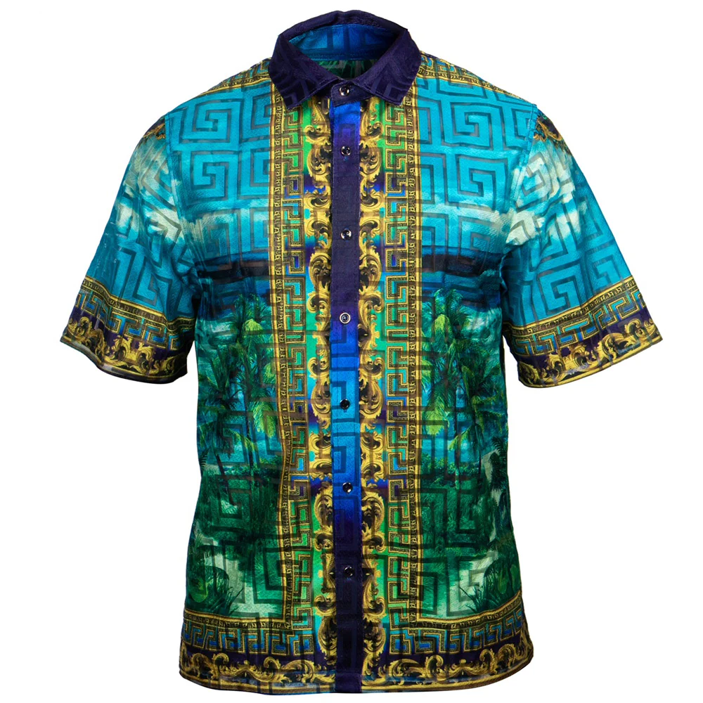 Prestige Lace Button Up Shirt 300 - Image 6