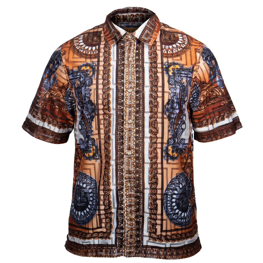 Prestige Lace Button Up Shirt 300 - Image 8