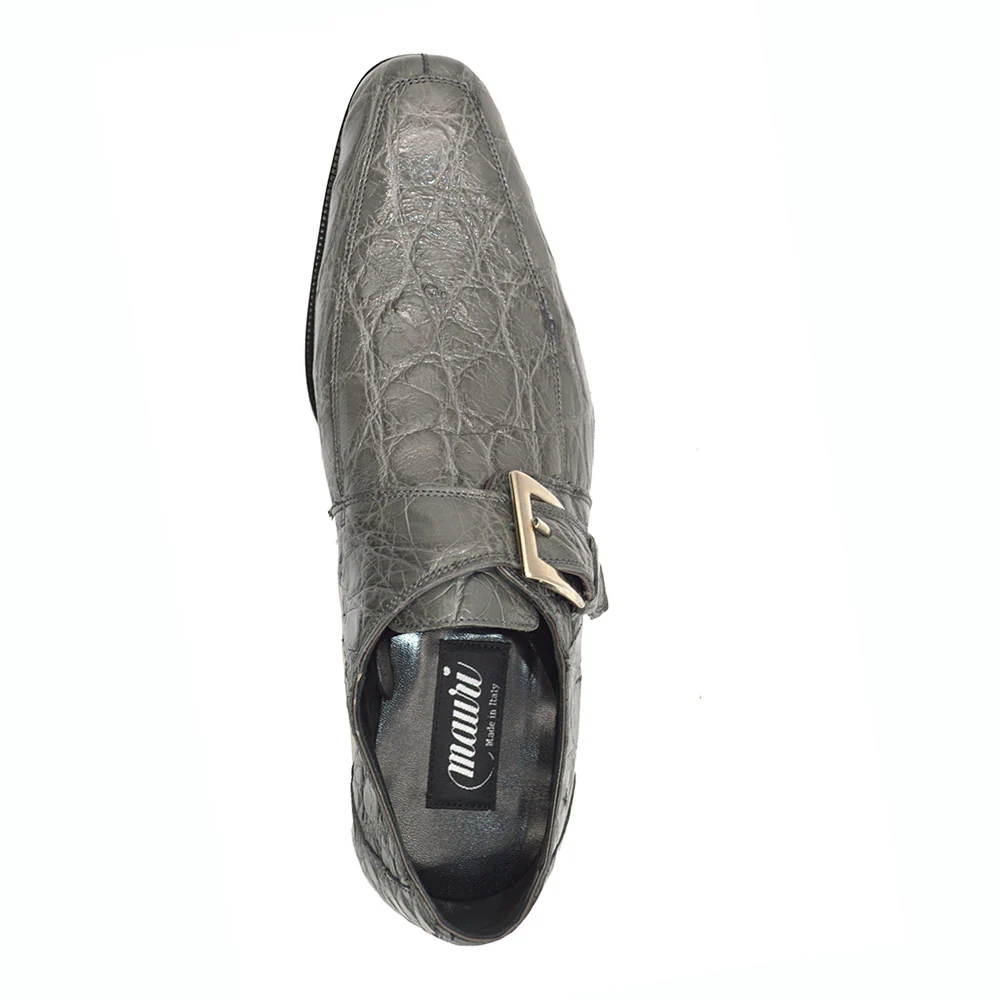 Mauri 1172 Alligator Monk Strap - Image 7