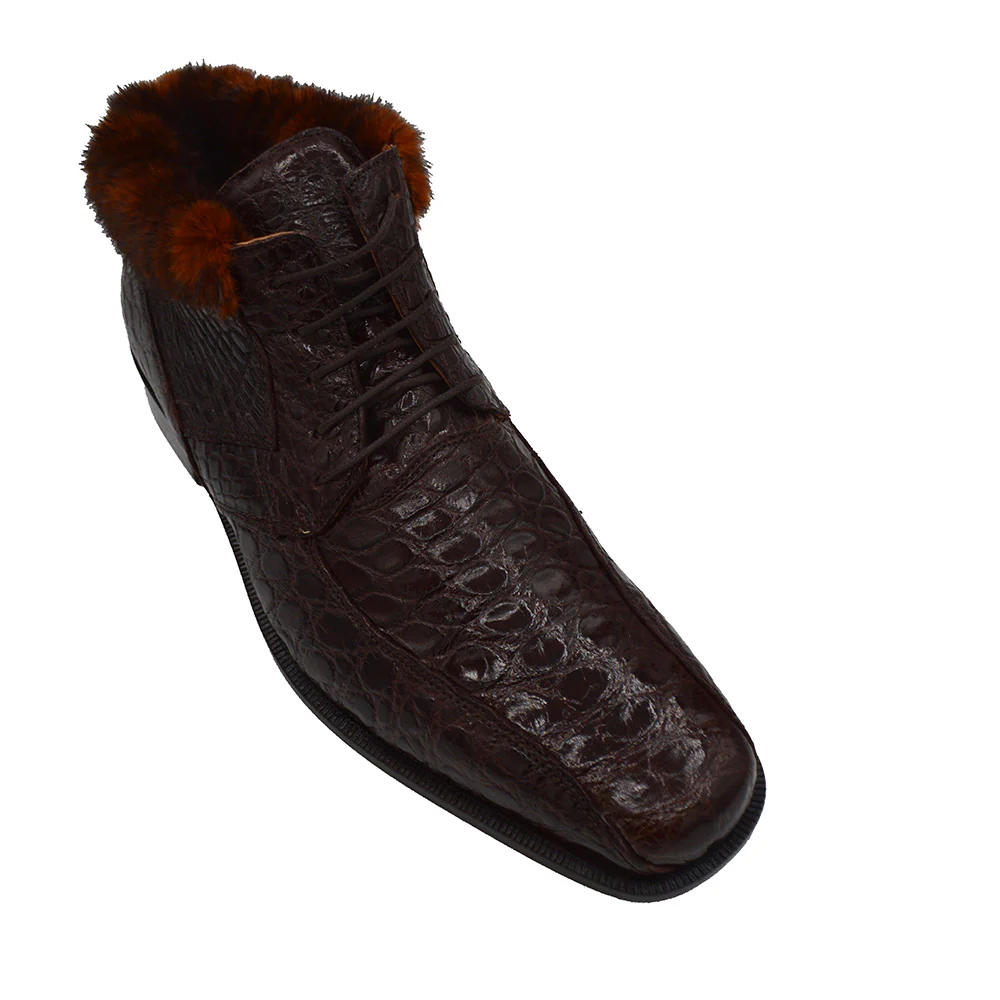 Mauri 2179 Alligator Leather and Fur Boot - Image 3