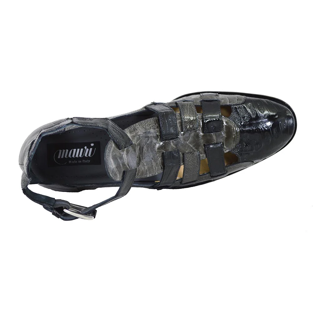 Mauri 3025 Mens Mid Crocodile Sandals - Image 9