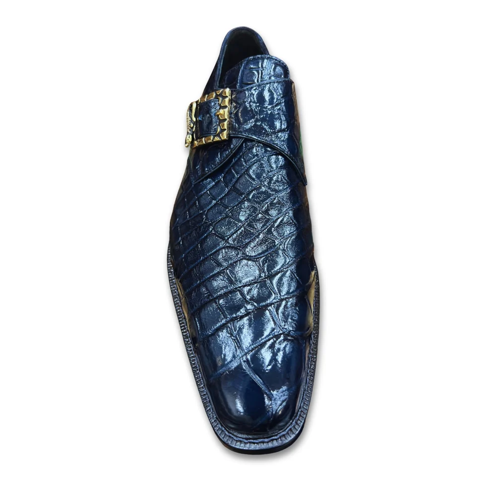 Mauri 3281 Alligator Monk Strap - Image 15