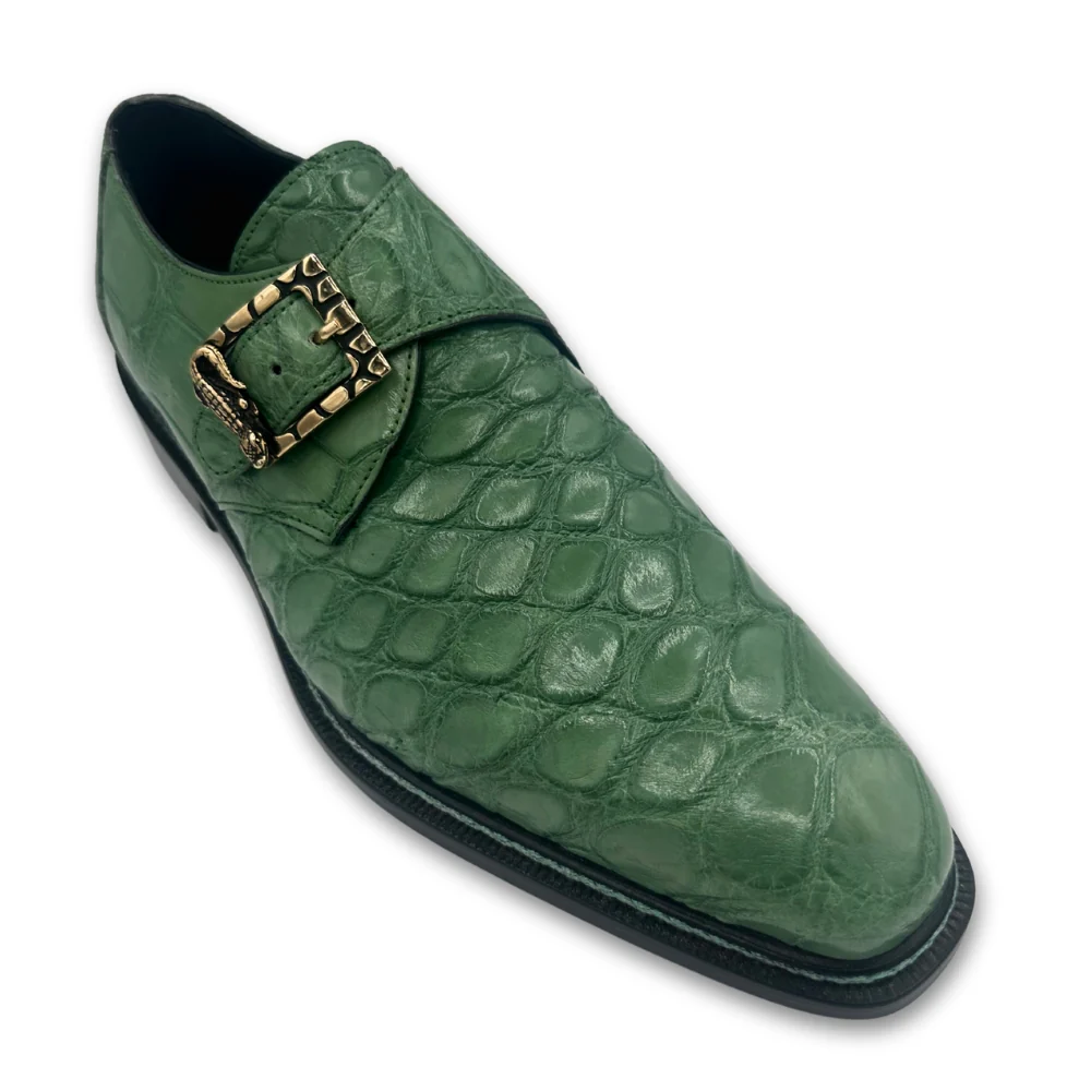 Mauri 3281 Alligator Monk Strap - Image 5