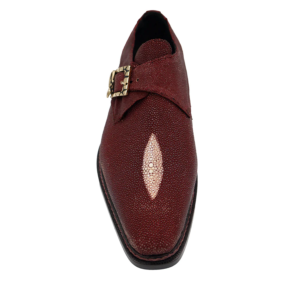 Mauri 3281 Stingray Ruby Red Monk Strap - Image 4