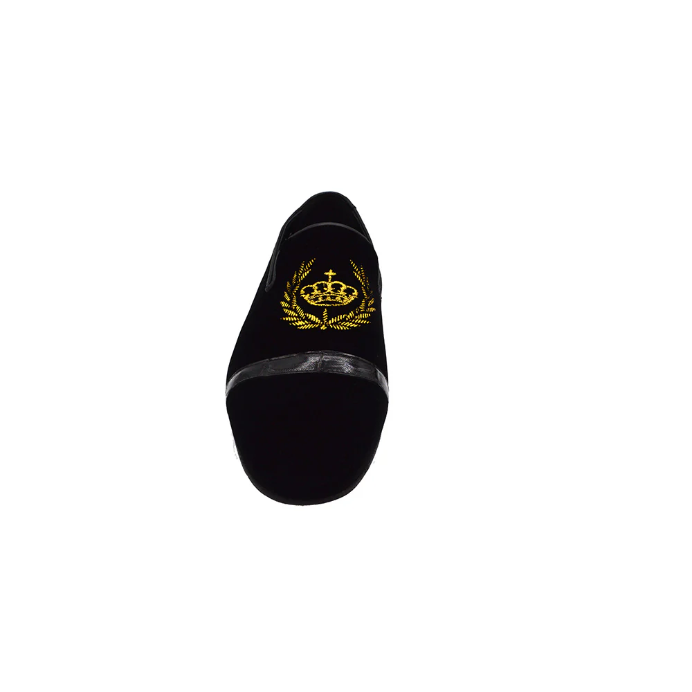 Mauri 3296 Alligator and Velour Loafer - Image 12