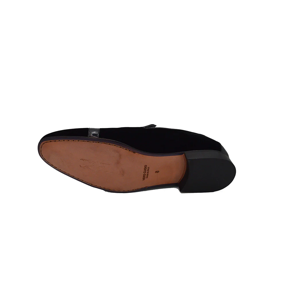 Mauri 3296 Alligator and Velour Loafer - Image 13