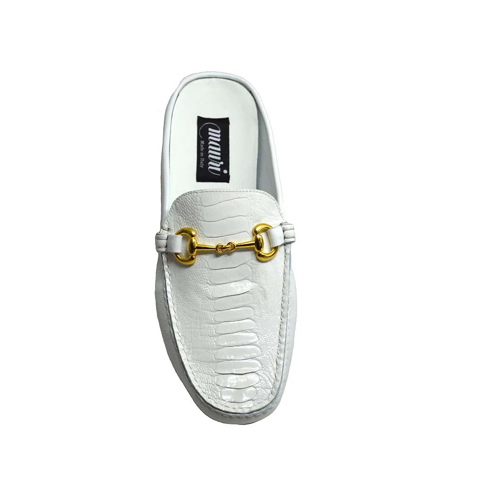 Mauri 3424/2 Ostrich Leg Mule Sandal - Image 12
