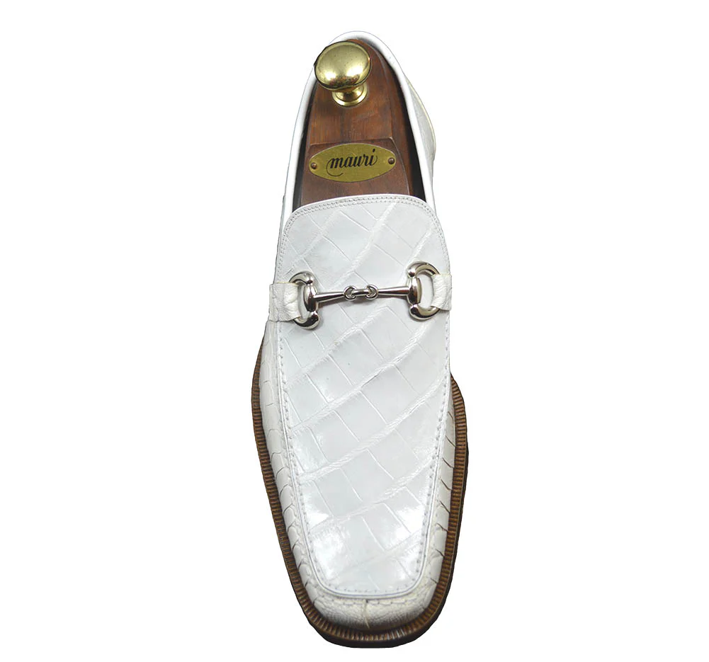 Mauri 4692 Alligator Slip On Loafer Last Pair - Extra 30% Off At Checkout - Image 3