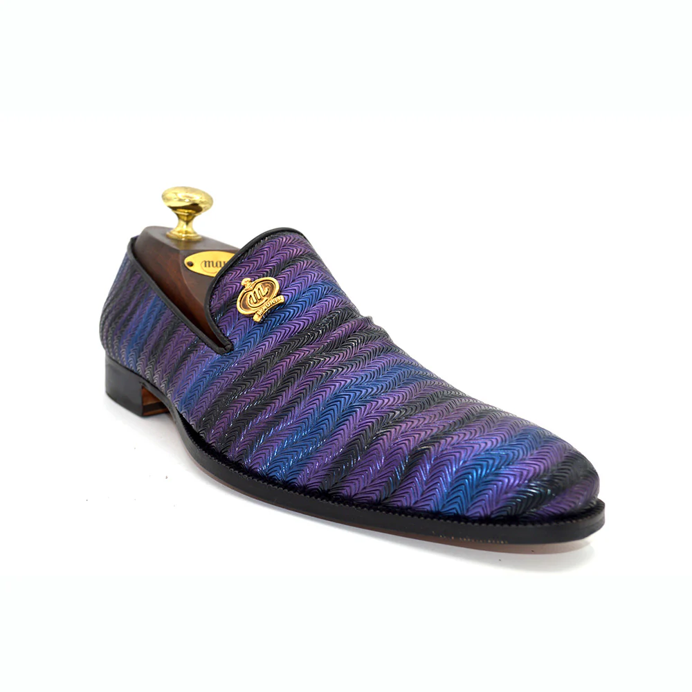 Mauri 4709/4 Multi Viola Fabric Loafer - Image 4