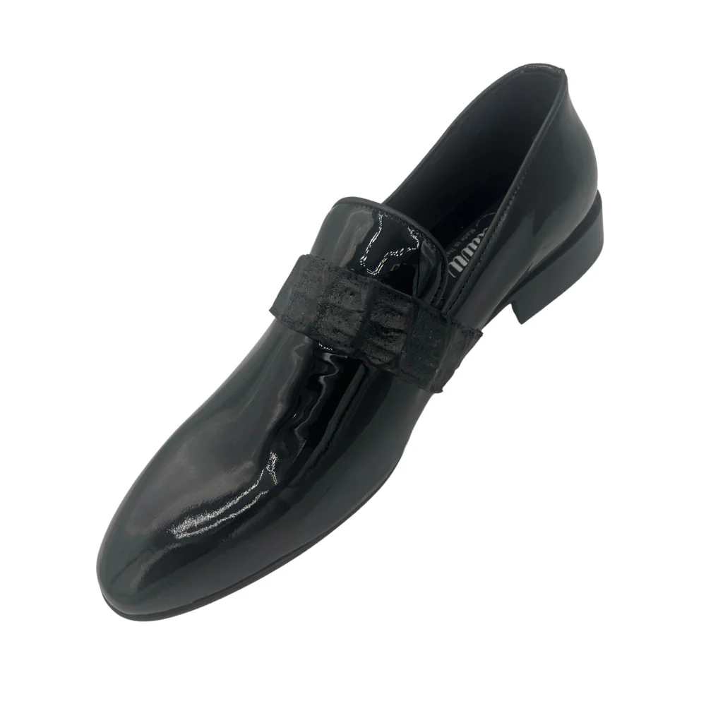 Mauri 4709 Patent Leather and Horn-back Loafer - Image 6