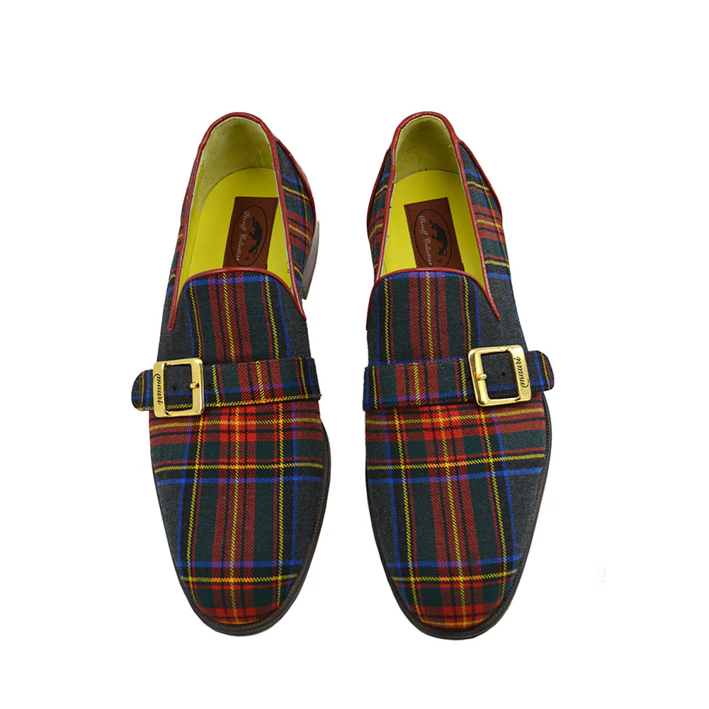 Mauri 4840 Sheriff Collection Plaid Loafer - Image 3