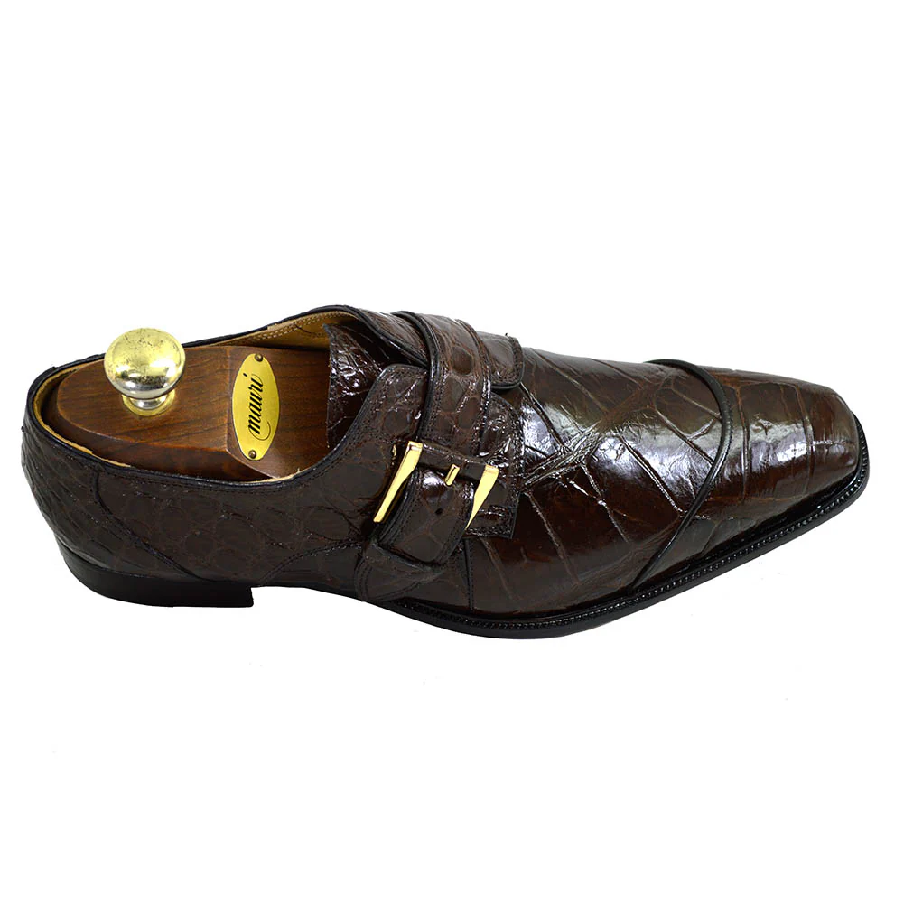 Mauri 4853 Alligator Monk Strap - Image 10