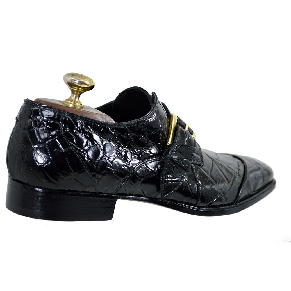 Mauri 4853 Alligator Monk Strap - Image 12