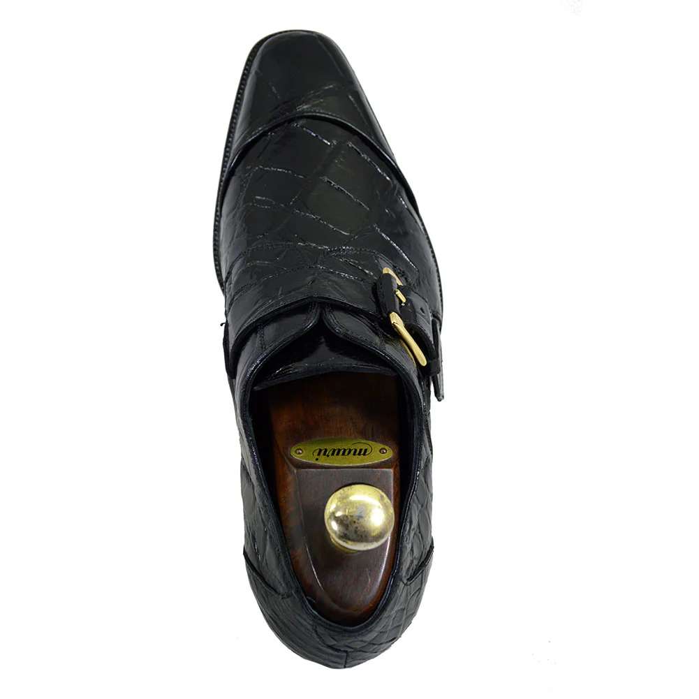 Mauri 4853 Alligator Monk Strap - Image 13