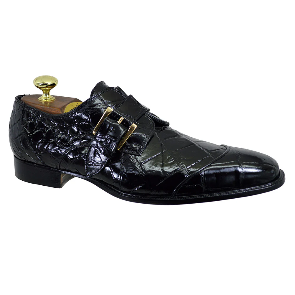 Mauri 4853 Alligator Monk Strap - Image 14