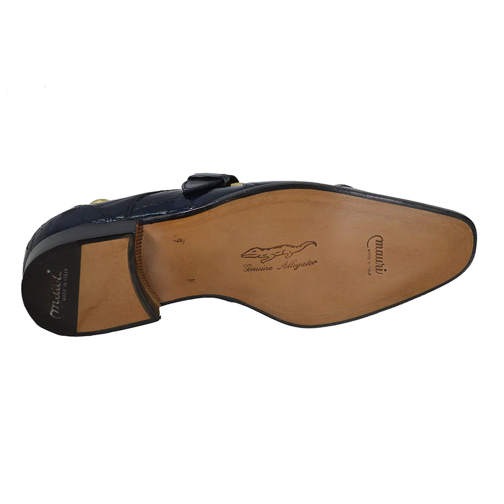 Mauri 4853 Alligator Monk Strap - Image 5