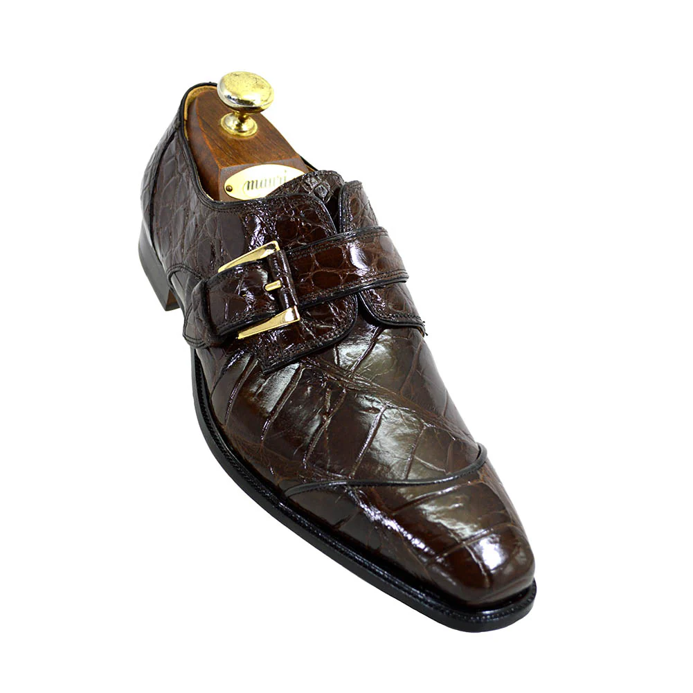 Mauri 4853 Alligator Monk Strap - Image 6