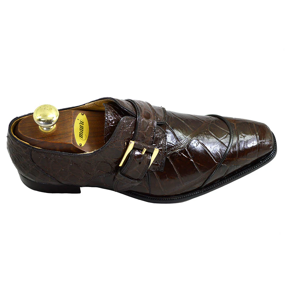 Mauri 4853 Alligator Monk Strap - Image 7