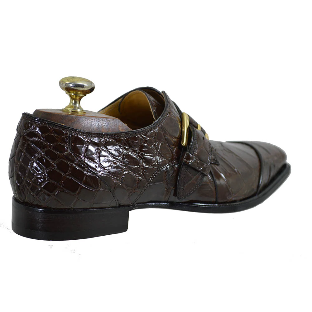 Mauri 4853 Alligator Monk Strap - Image 8