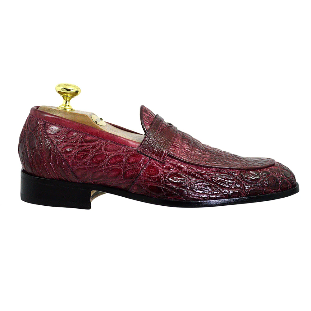 Mauri 4862 Crocodile Penny Loafer - Image 11