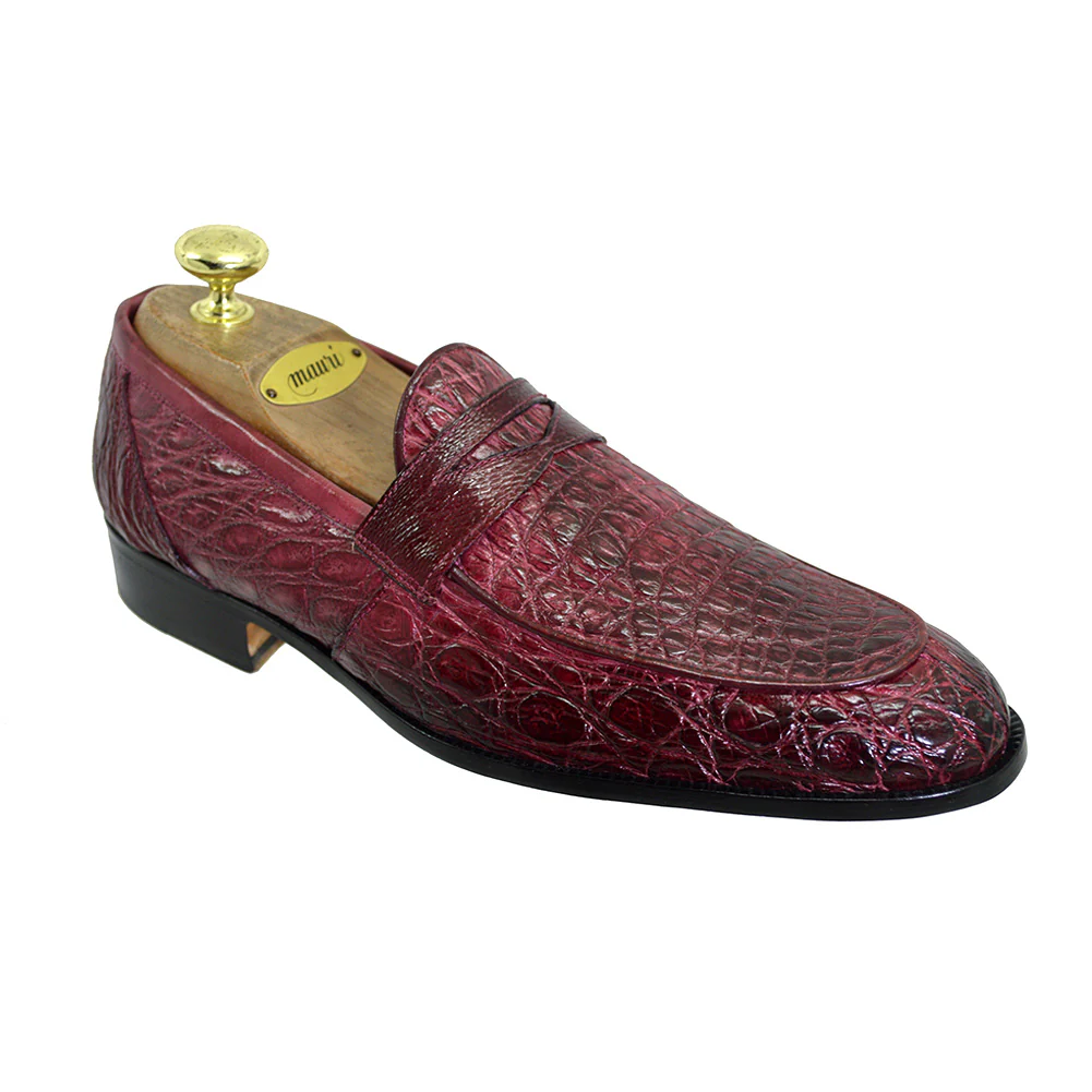 Mauri 4862 Crocodile Penny Loafer - Image 12