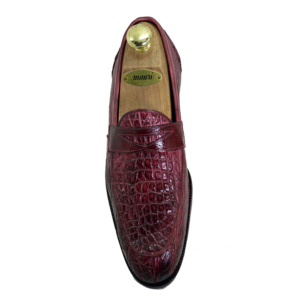Mauri 4862 Crocodile Penny Loafer - Image 13