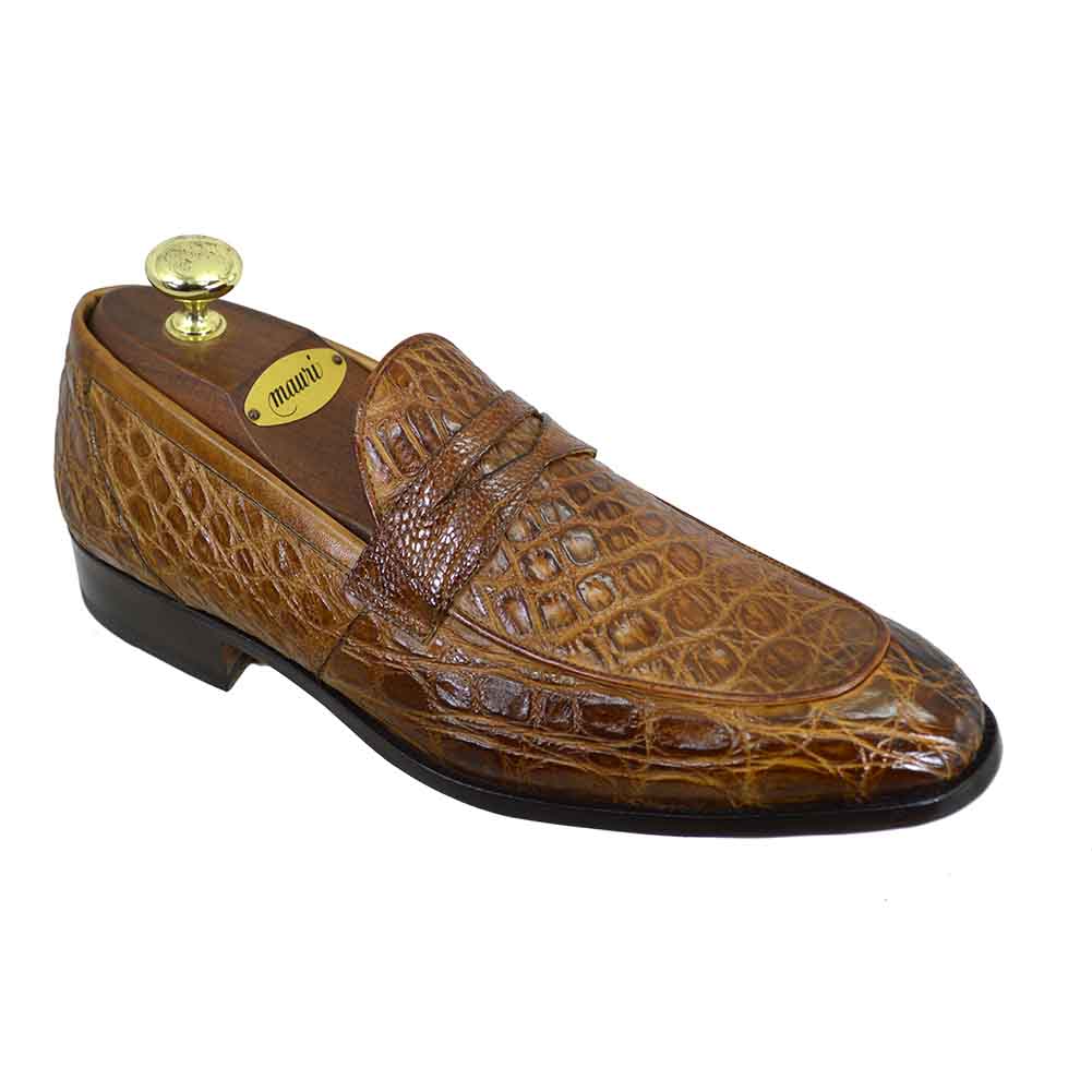 Mauri 4862 Crocodile Penny Loafer - Image 15