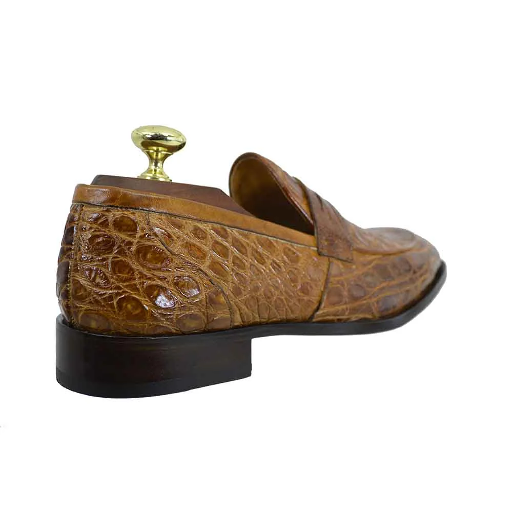 Mauri 4862 Crocodile Penny Loafer - Image 17