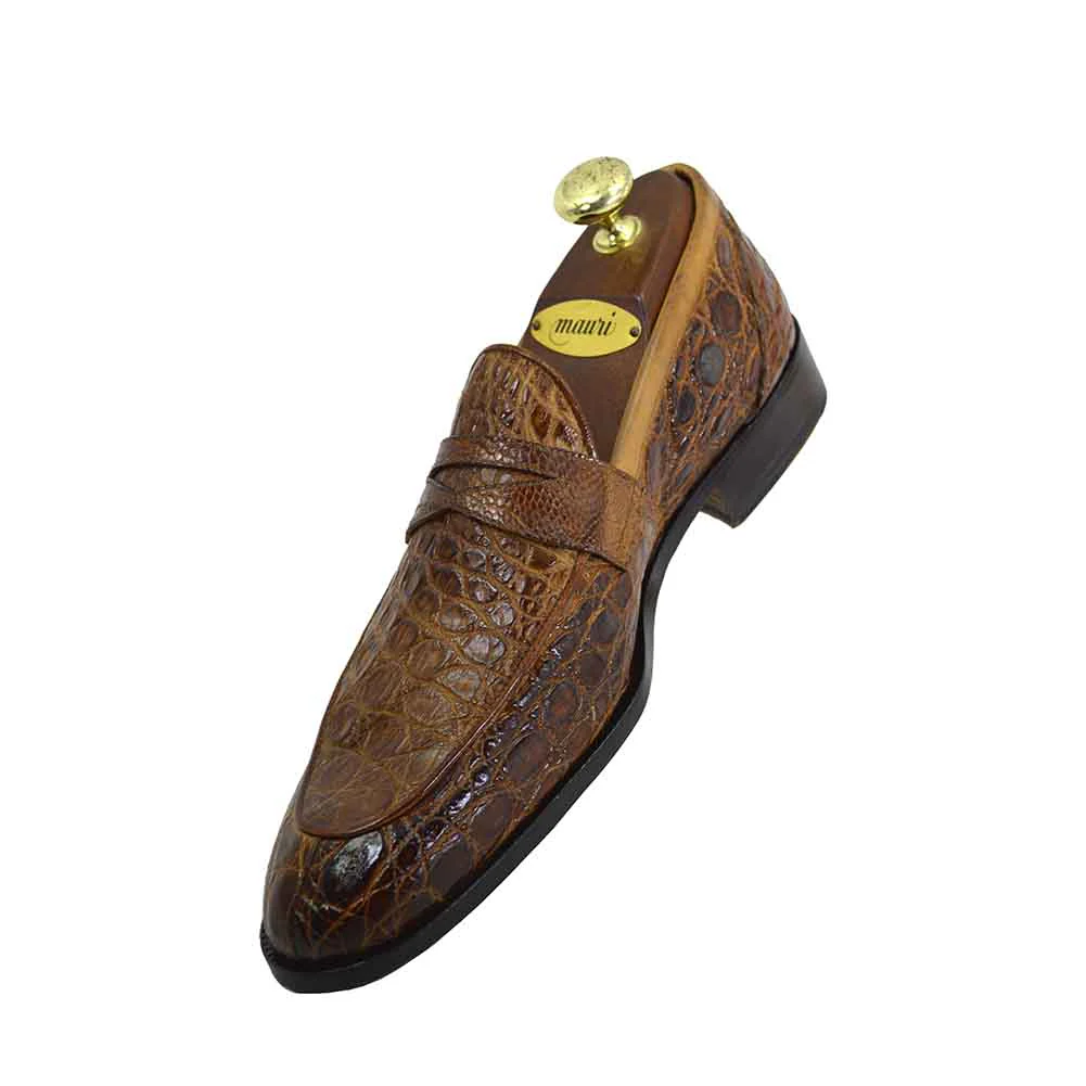 Mauri 4862 Crocodile Penny Loafer - Image 18