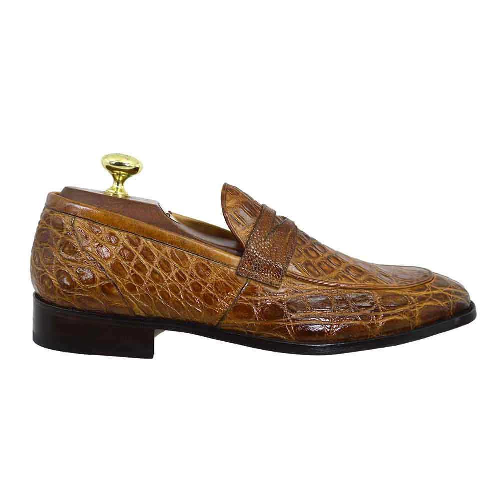 Mauri 4862 Crocodile Penny Loafer - Image 19