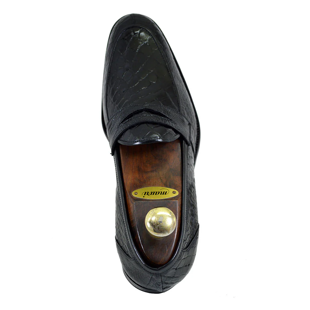 Mauri 4862 Crocodile Penny Loafer - Image 5