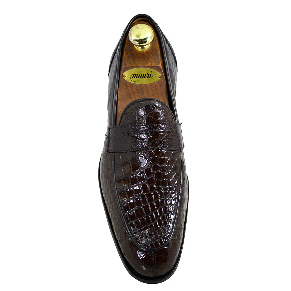 Mauri 4862 Crocodile Penny Loafer - Image 9