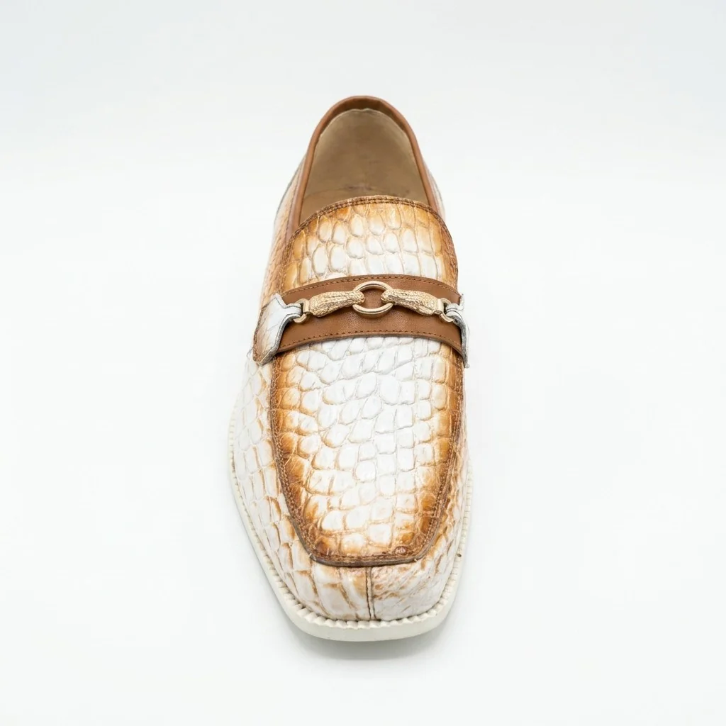 Mauri 4894 Alligator Loafers - Image 10