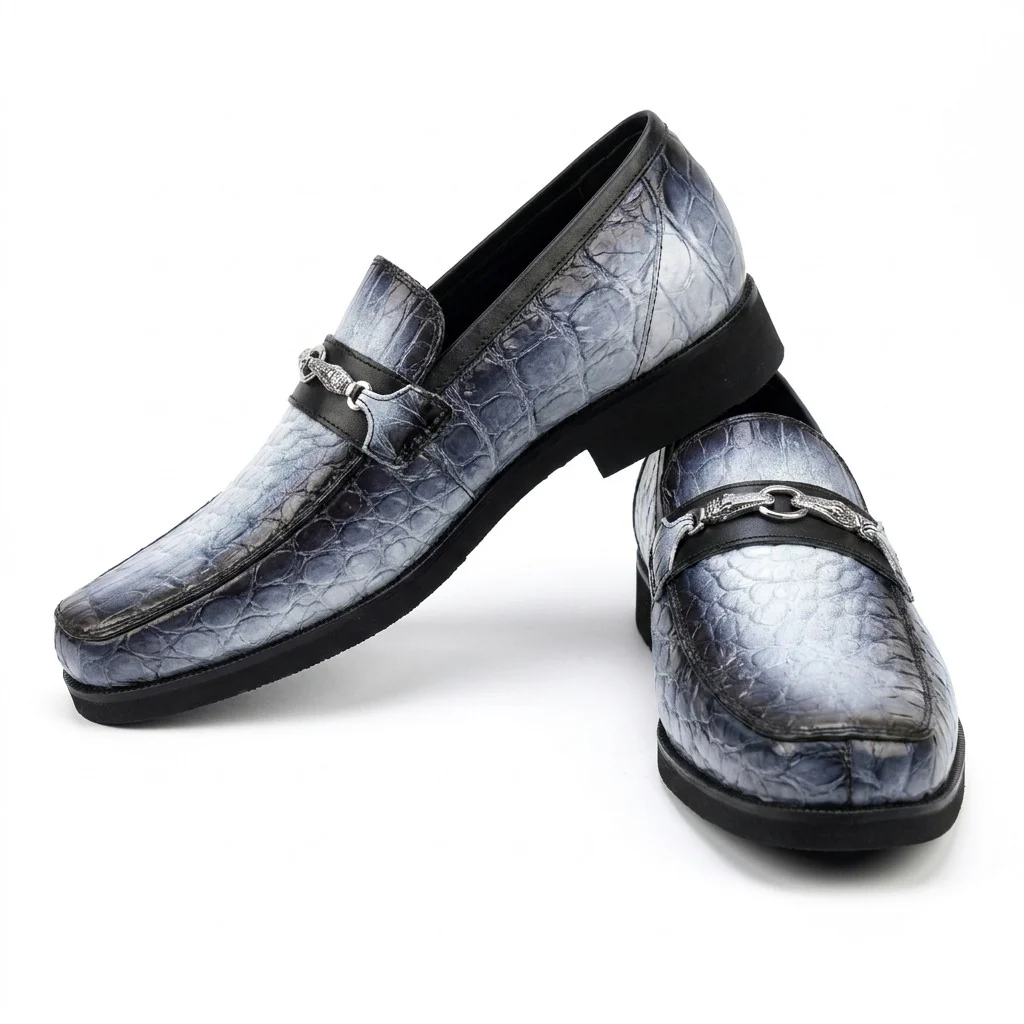 Mauri 4894 Alligator Loafers - Image 6