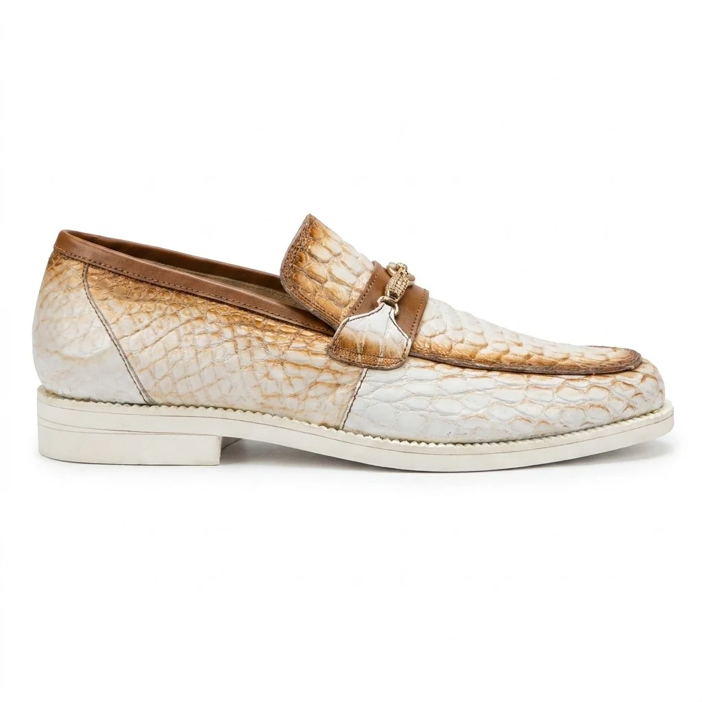 Mauri 4894 Alligator Loafers - Image 8