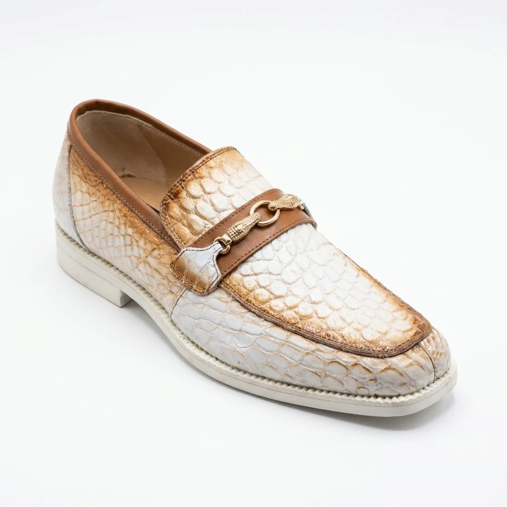 Mauri 4894 Alligator Loafers - Image 9