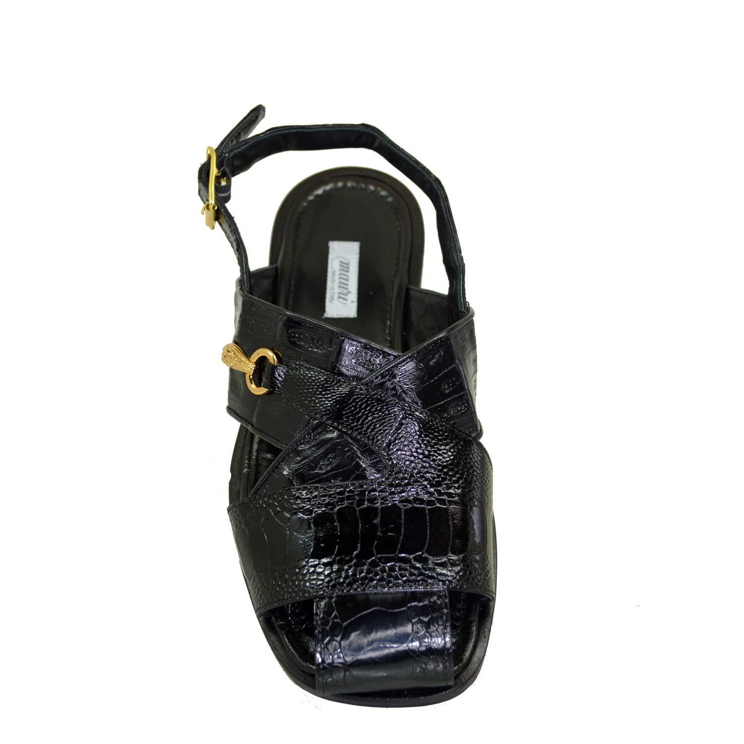 Mauri 5113 Crocodile and Ostrich Leg Sandal - Image 11