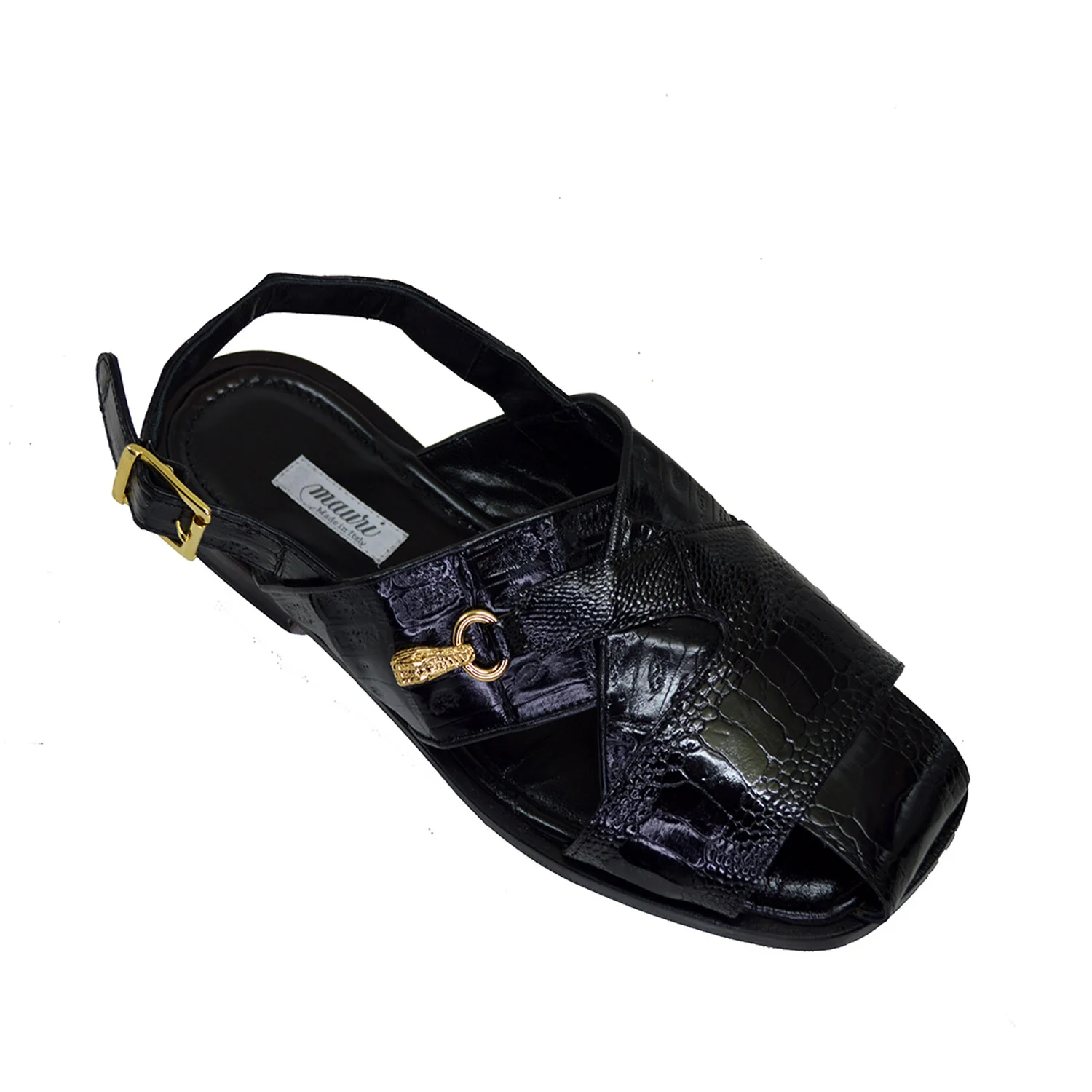 Mauri 5113 Crocodile and Ostrich Leg Sandal - Image 12