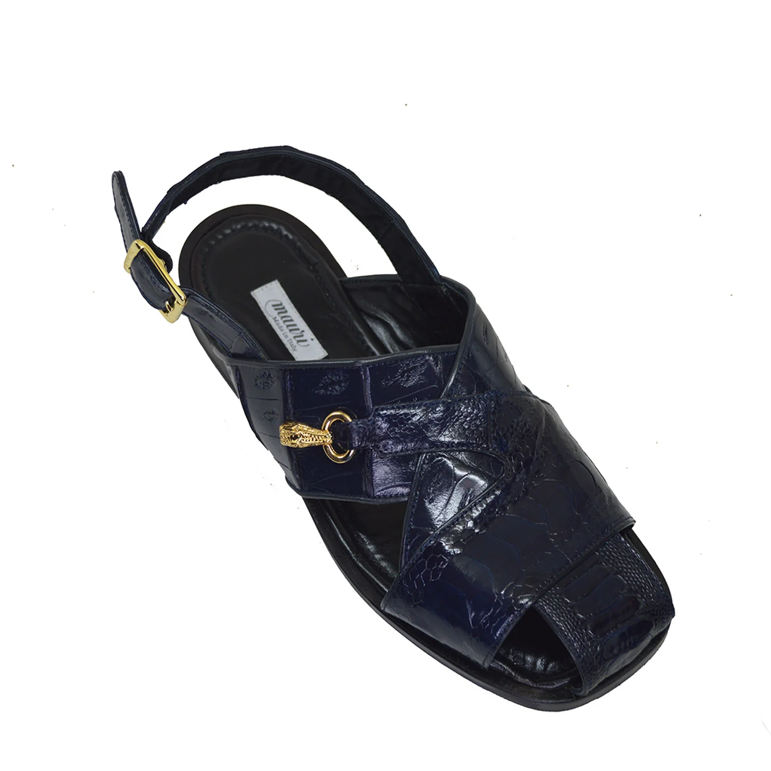 Mauri 5113 Crocodile and Ostrich Leg Sandal - Image 15