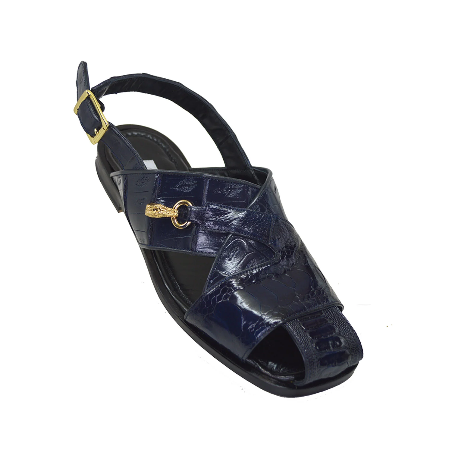 Mauri 5113 Crocodile and Ostrich Leg Sandal - Image 8